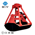 China Top Designed Wireless Remote Control Clamshell Wire Rope Grab Bucket
   Wireless Remote Control  Wire Rope Grab          